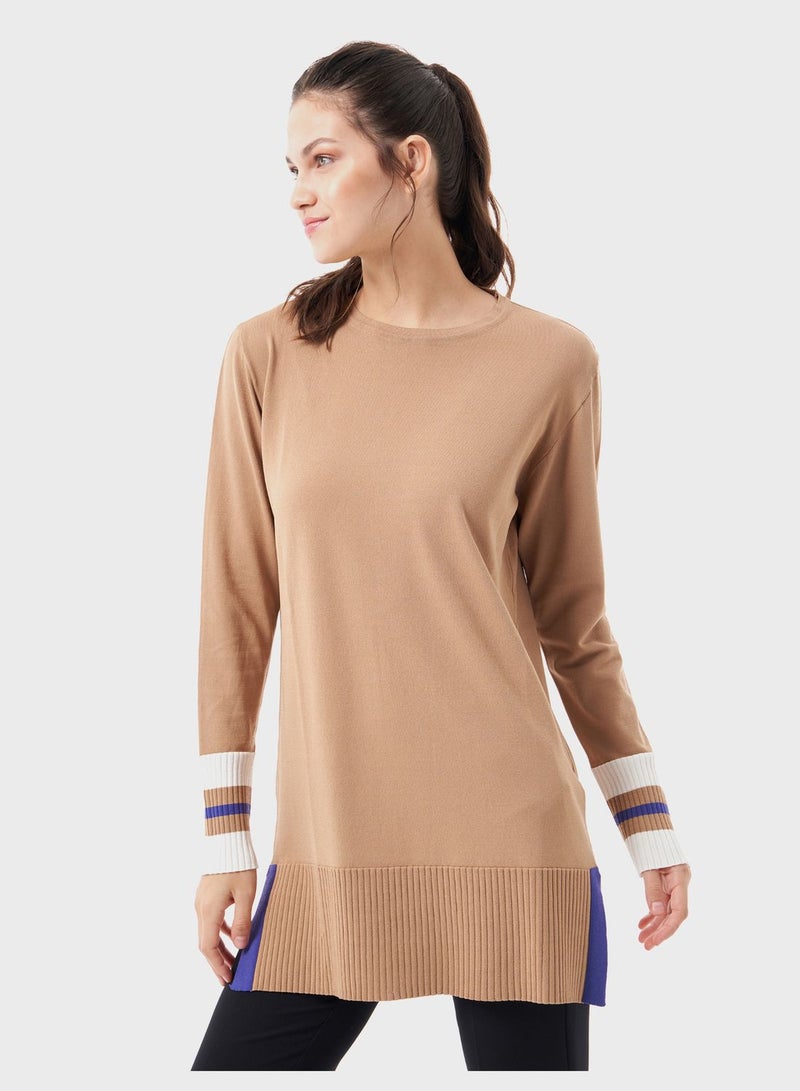 Knitted Tunic Top