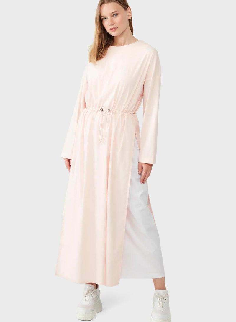 Side Slit Tie Detail Tunic