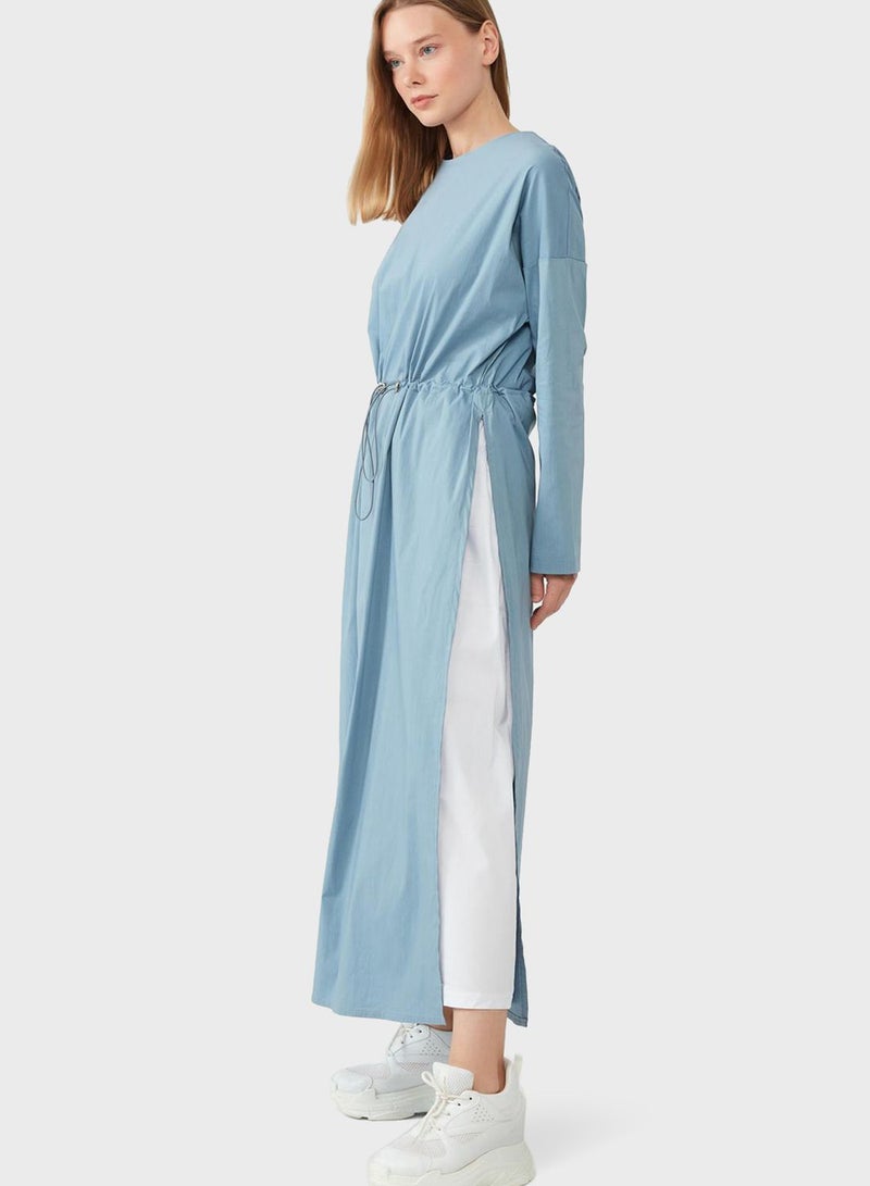 Side Slit Tie Detail Tunic