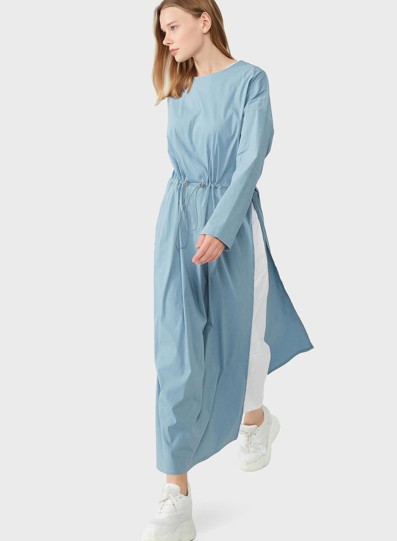 Side Slit Tie Detail Tunic