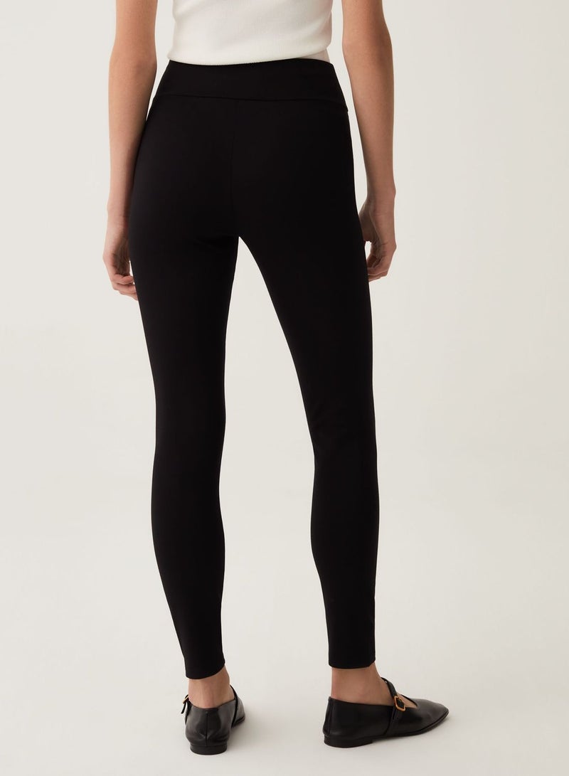 OVS Leggings With Cut-Out Details