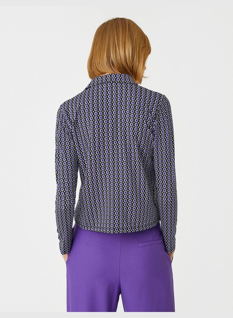 Geometric Patterned Shirt