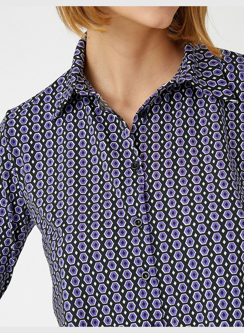 Geometric Patterned Shirt