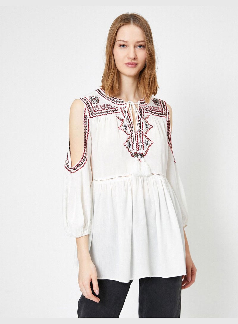 Beads Detailed Blouse