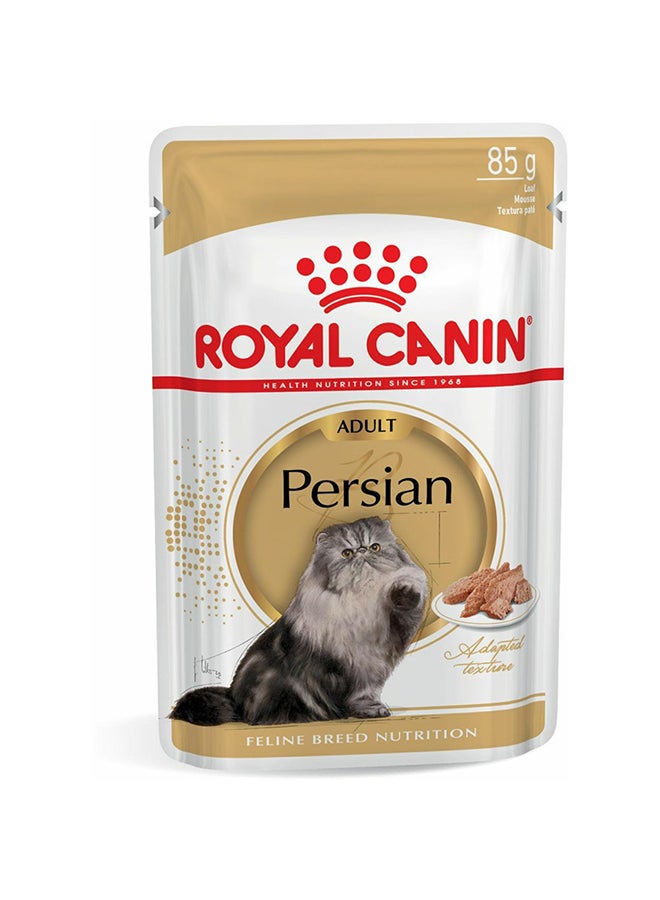 Persian Adult Cat Wet Food White/Gold 85grams