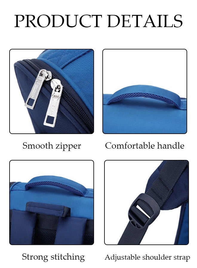 Boy's School Backpack with Pencil Case Waterproof Book Bag with Compartments for Teen Boy Kid Students Elementary School Kids' School Bag With Large Capacity
