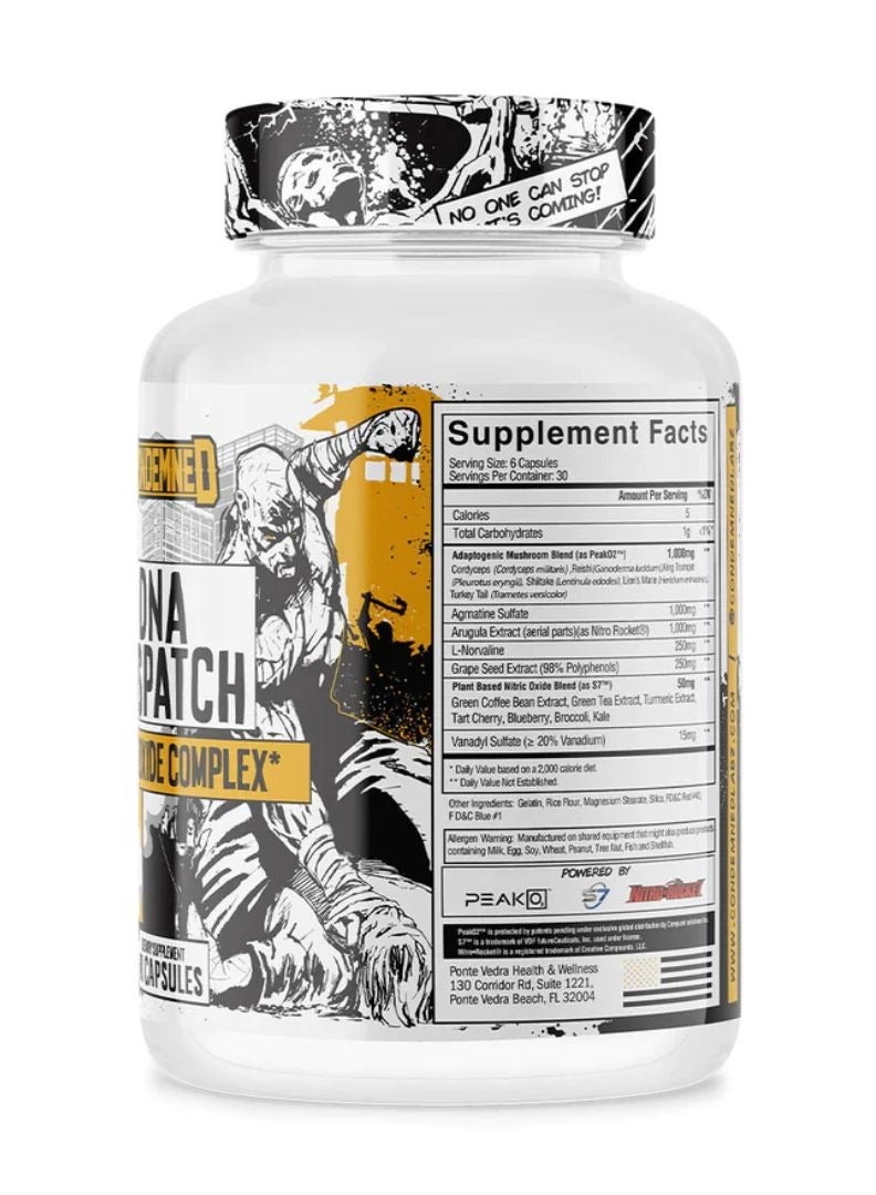 DNA Dispatch Nitric Oxide 180 capsules