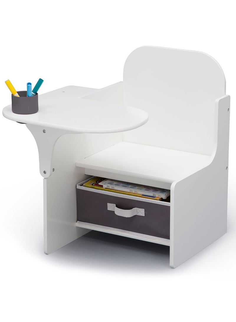 MySize Chair Desk with Storage Bin