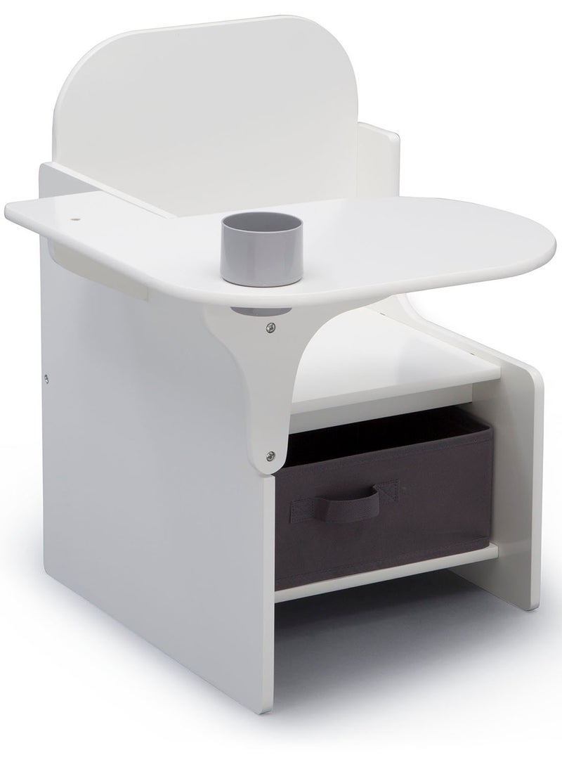 MySize Chair Desk with Storage Bin