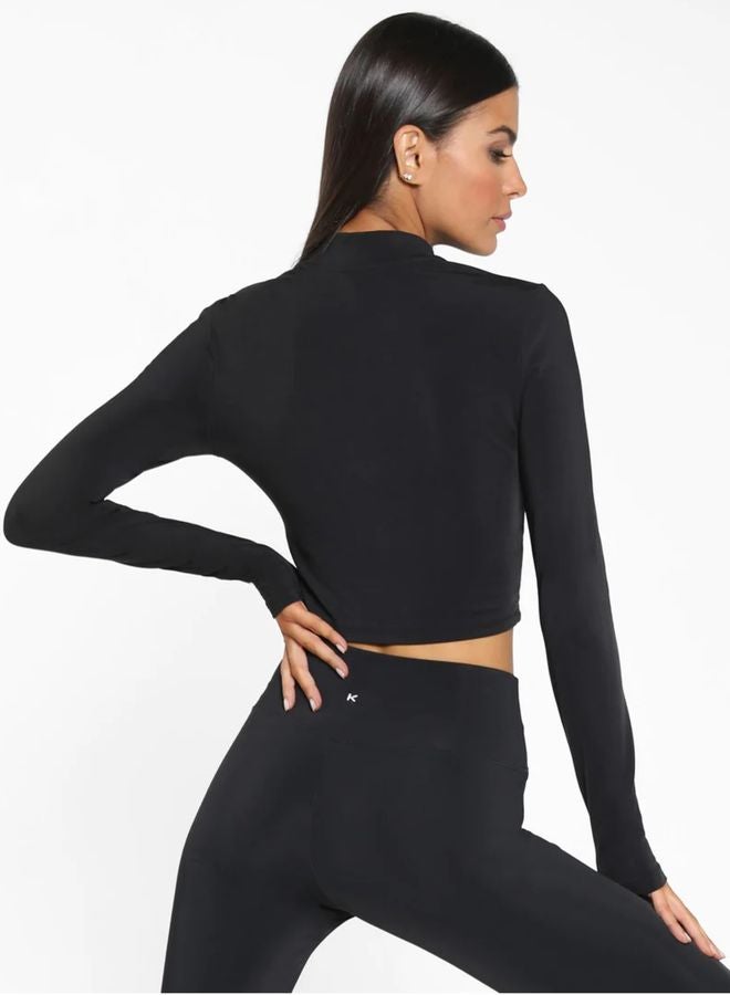 Luca Blackout Cropped Top