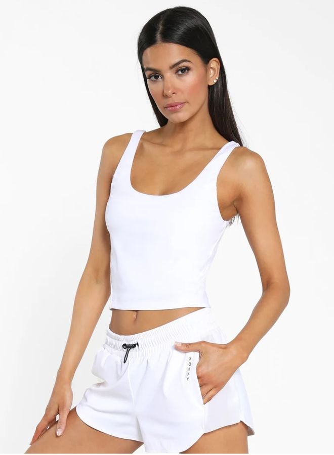 Korra Blackout Cropped Top