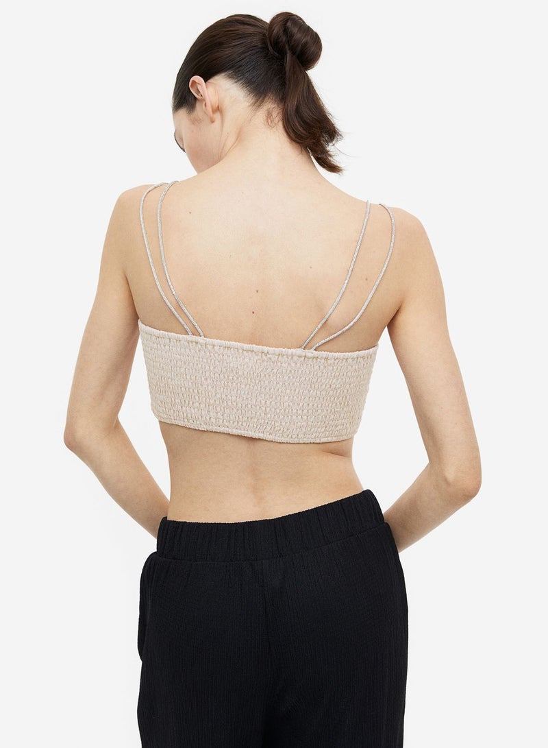 Strap Detail Crop Top