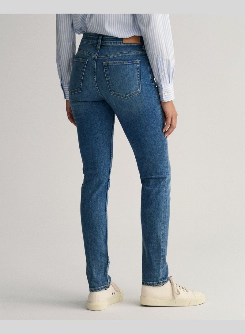 GANT Farla Slim Fit Super Stretch Jeans