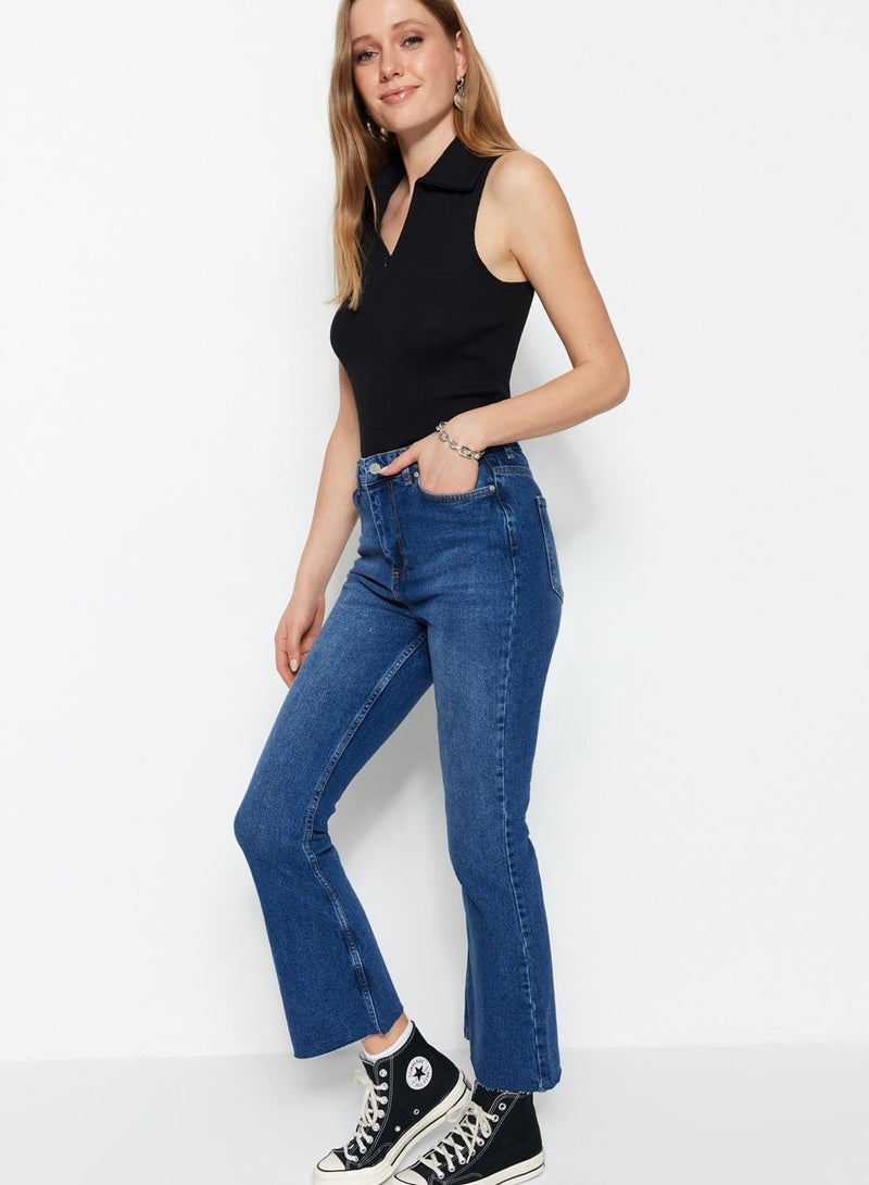 High Waist Flared Jeans