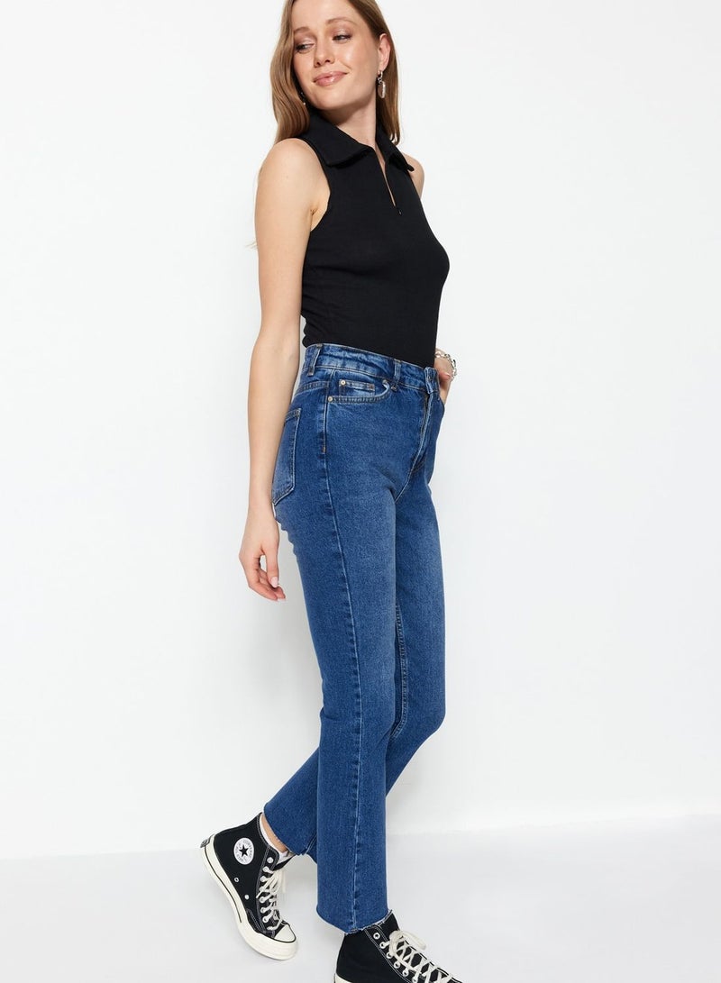 High Waist Flared Jeans