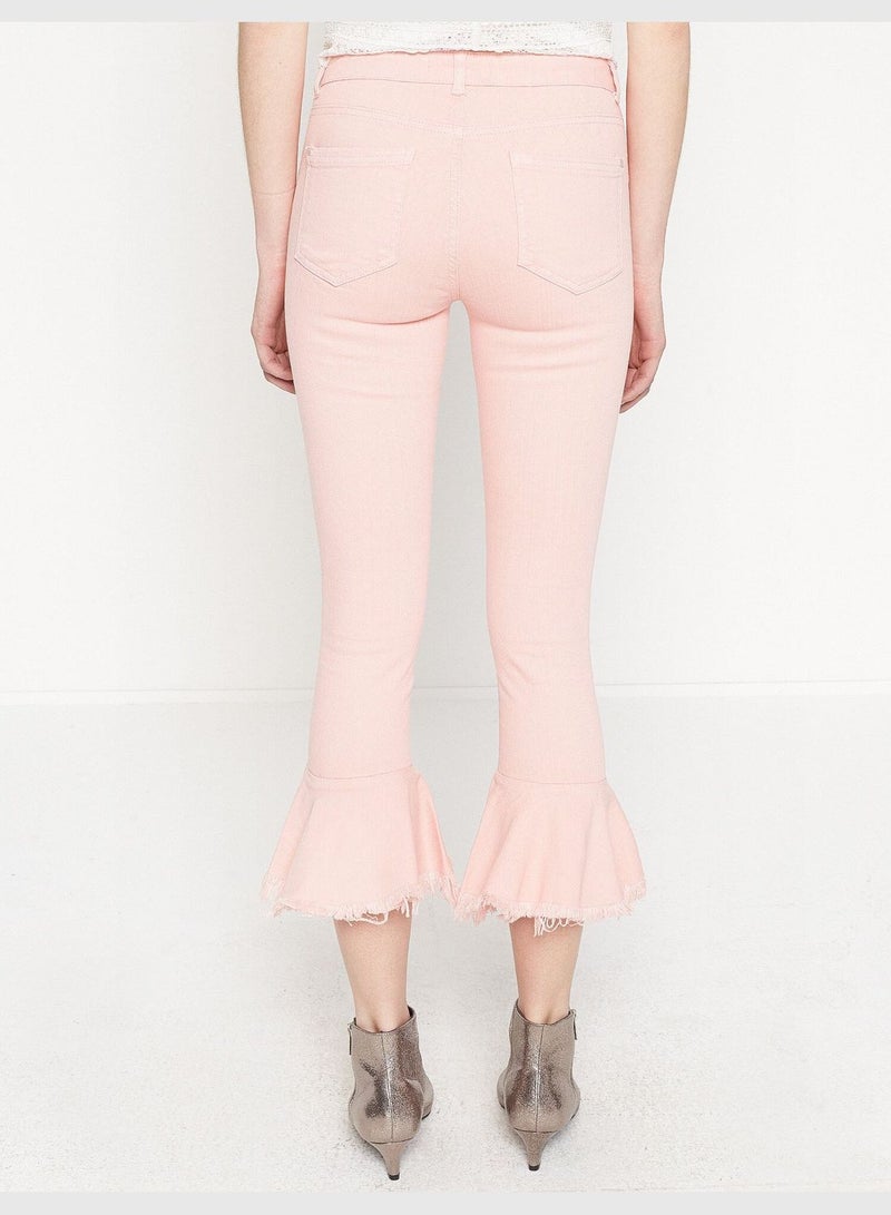 Frill Detailed Trousers