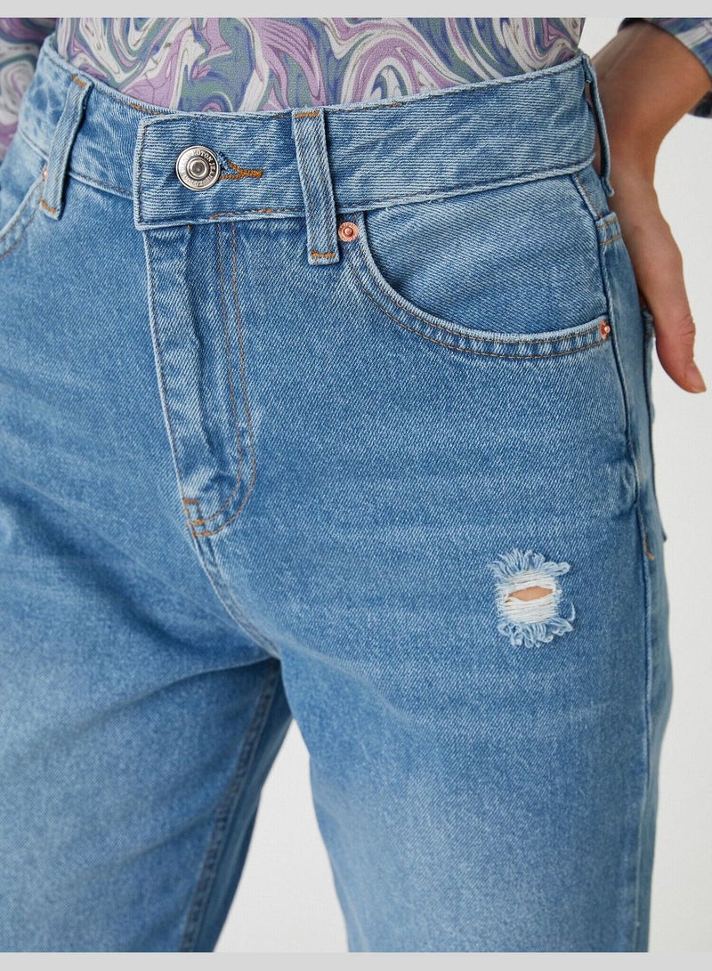 High Waist Flared Jean