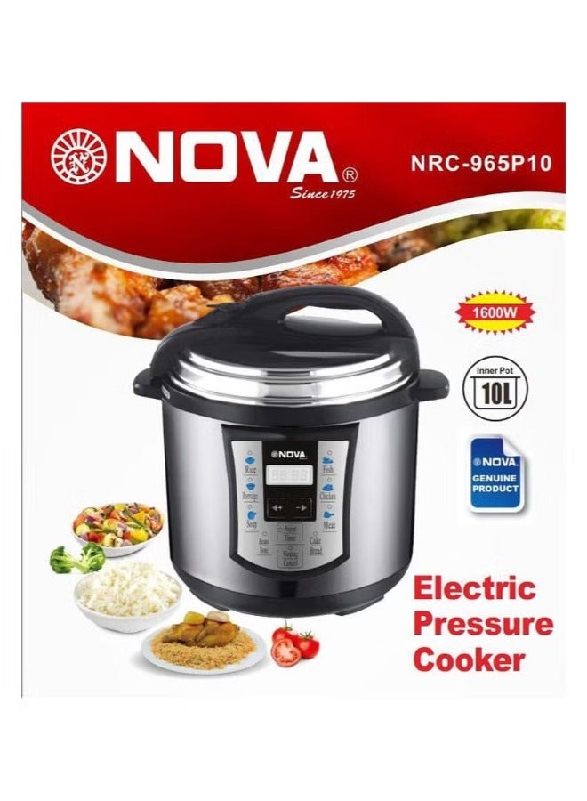 NOVA Electric Pressure Cooker NRC-965P 10