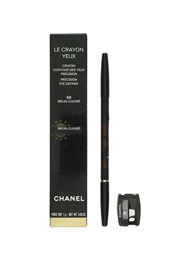 Le Crayon Yeux Precision Eye Definer With Sharpner 66 Brun Cuivre