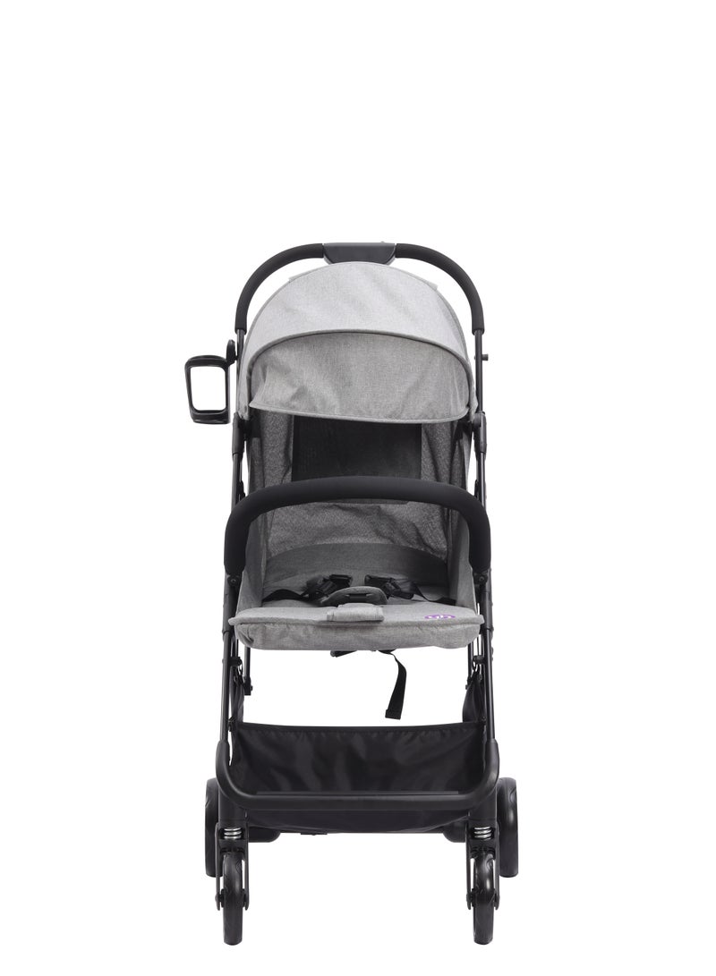 Hababy Premiun Cabin Stroller   Light Gray  Y1G