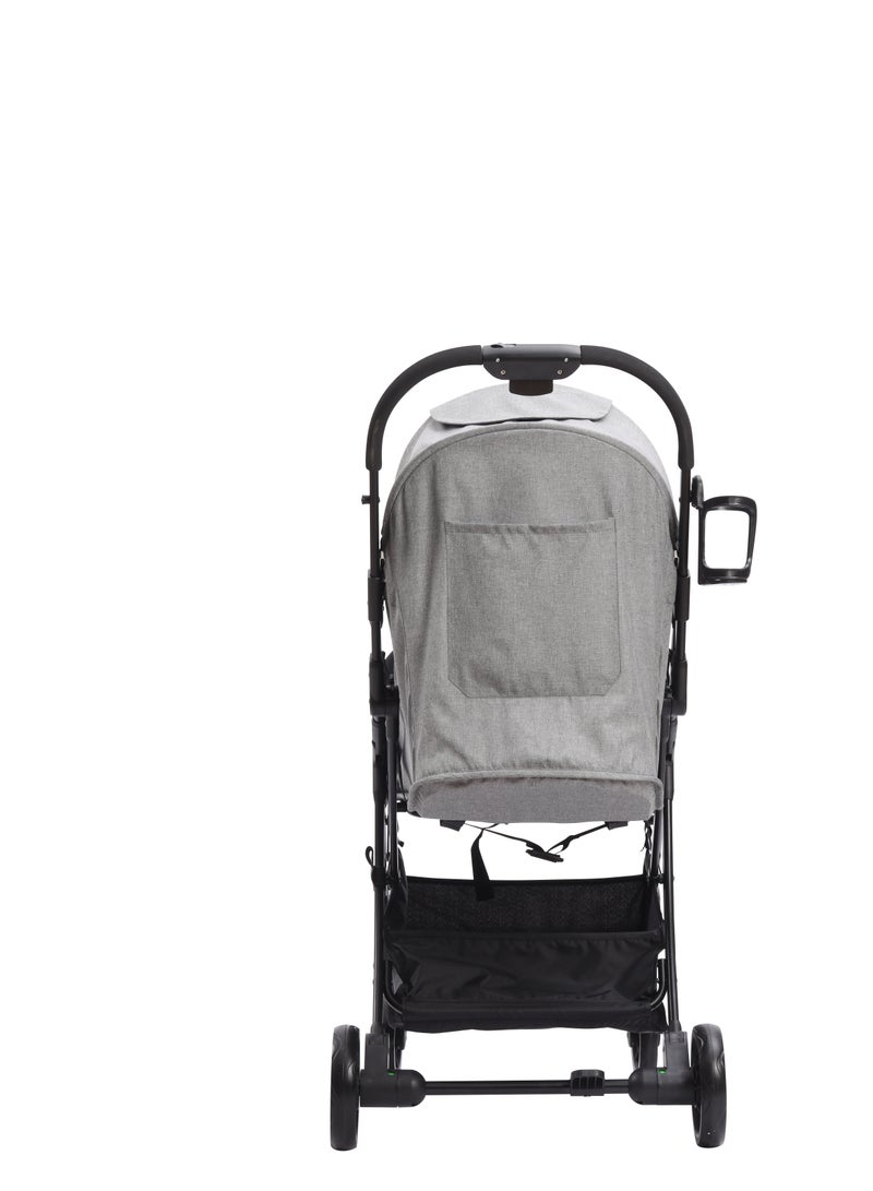 Hababy Premiun Cabin Stroller   Light Gray  Y1G