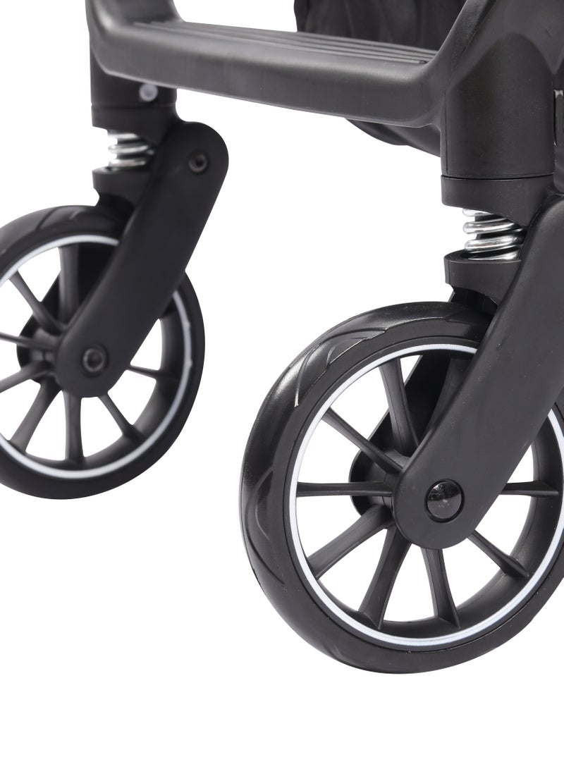 Hababy Premiun Cabin Stroller   Light Gray  Y1G