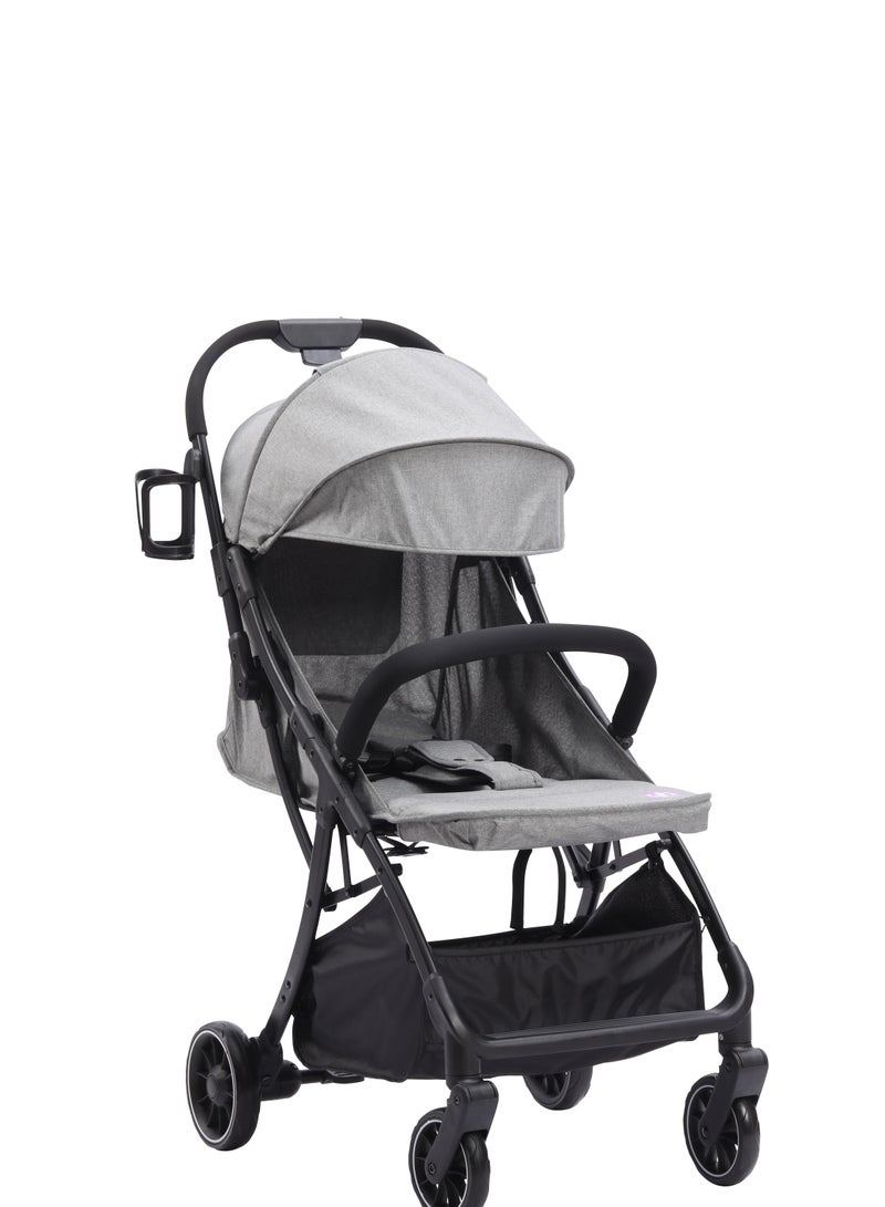 Hababy Premiun Cabin Stroller   Light Gray  Y1G