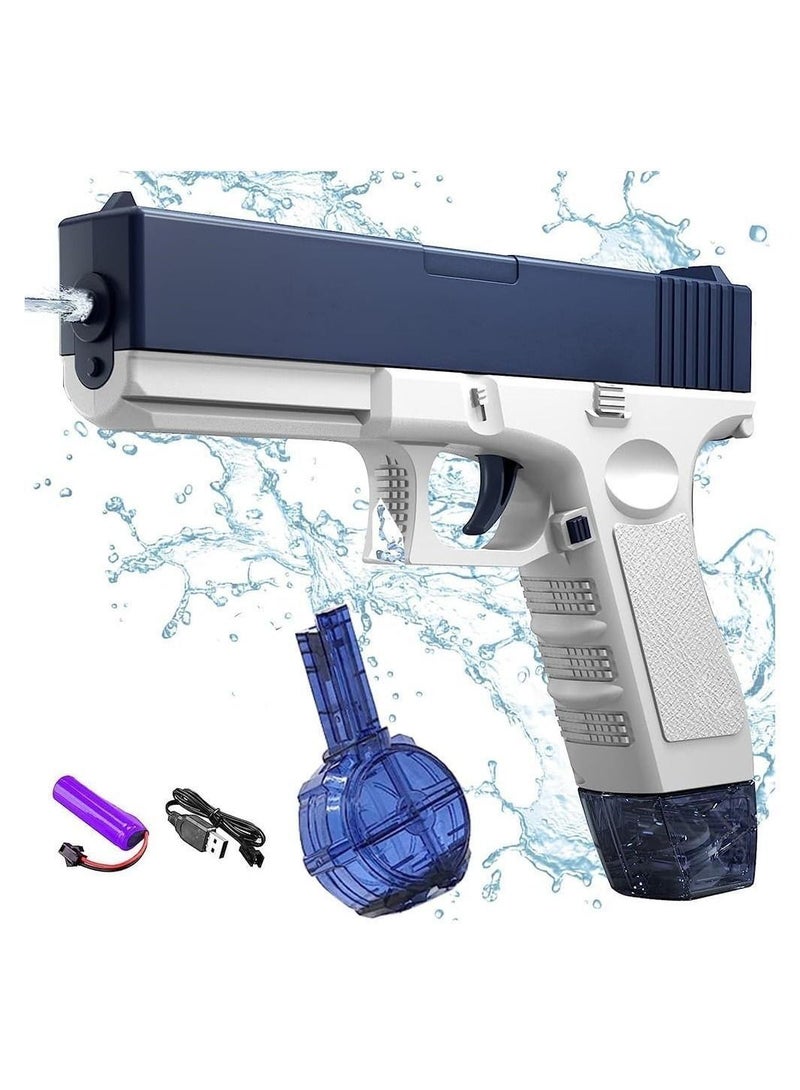 Electric Water Gun Toy, 32ft Guns with Expansion, Automatic for Adults & Kids, Squirt Kids Swimming Pool Beach Outdoor Party Games