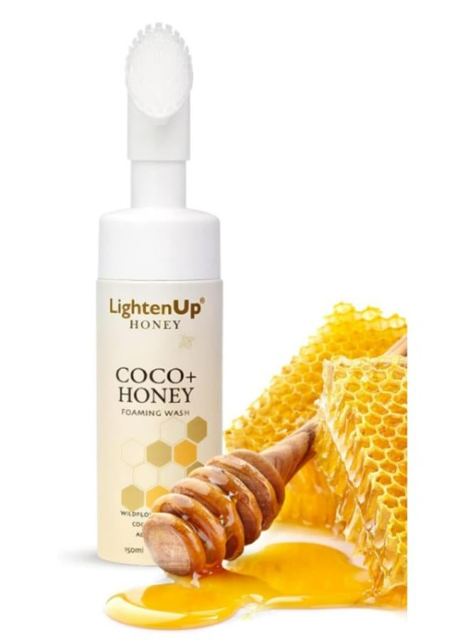 LightenUp COCO+Honey Foaming Wash 150 ML