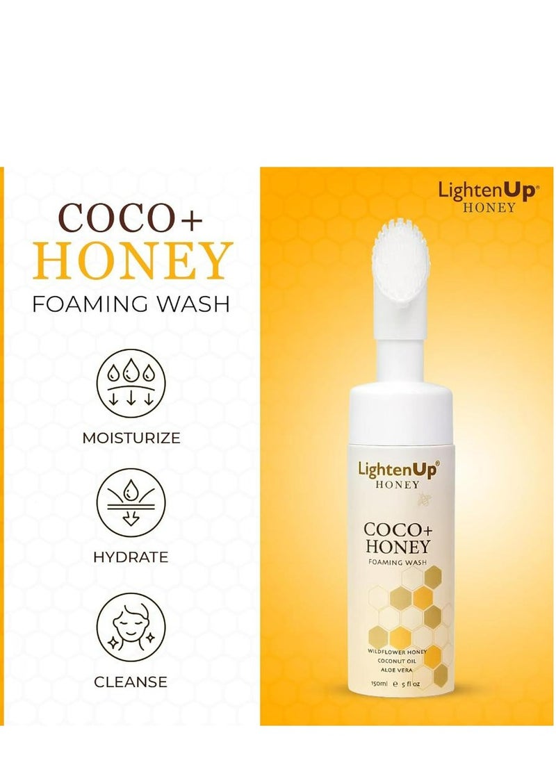LightenUp COCO+Honey Foaming Wash 150 ML
