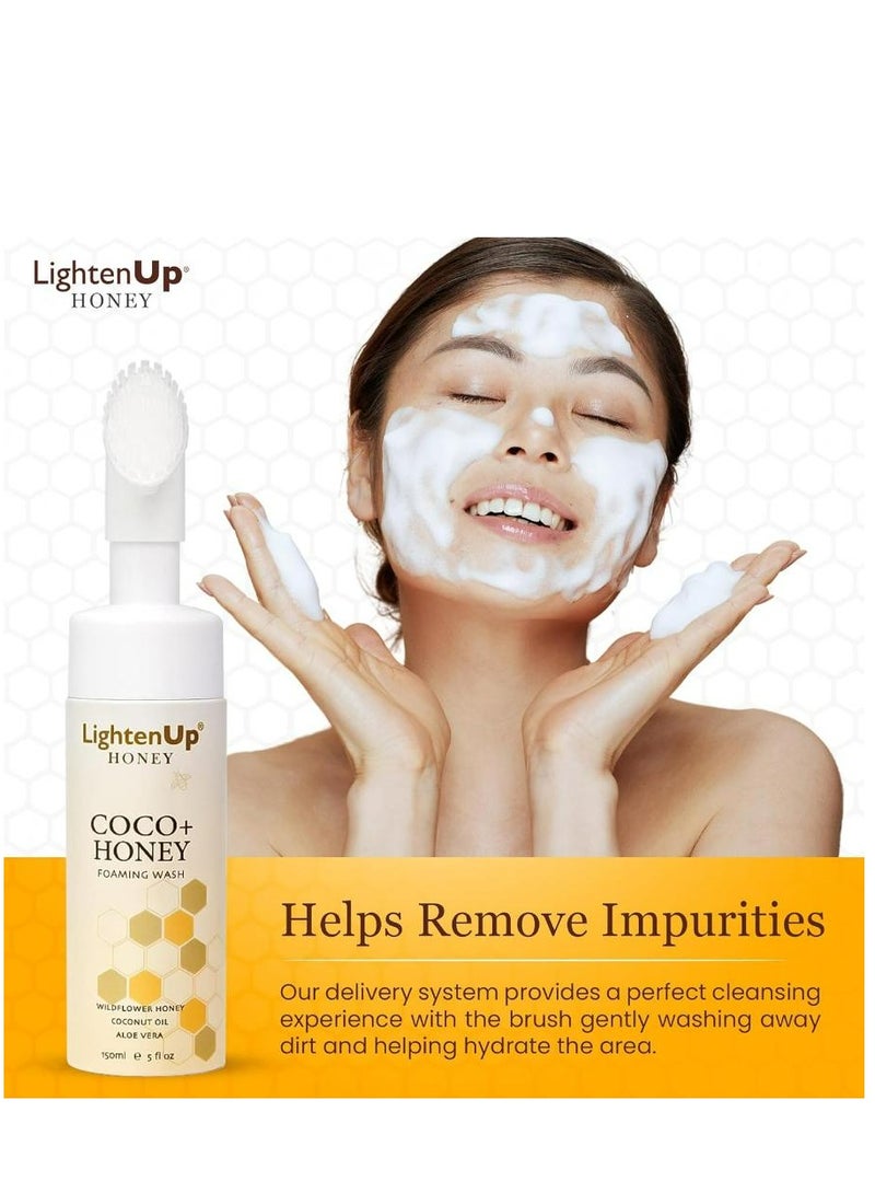 LightenUp COCO+Honey Foaming Wash 150 ML