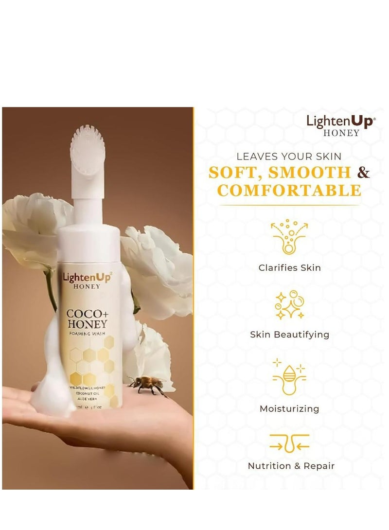 LightenUp COCO+Honey Foaming Wash 150 ML