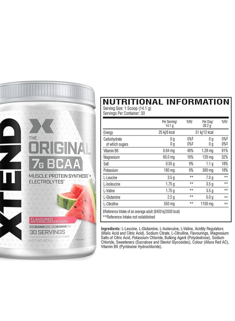 Xtend BCAA Watermelon 30 Servings 375 gm