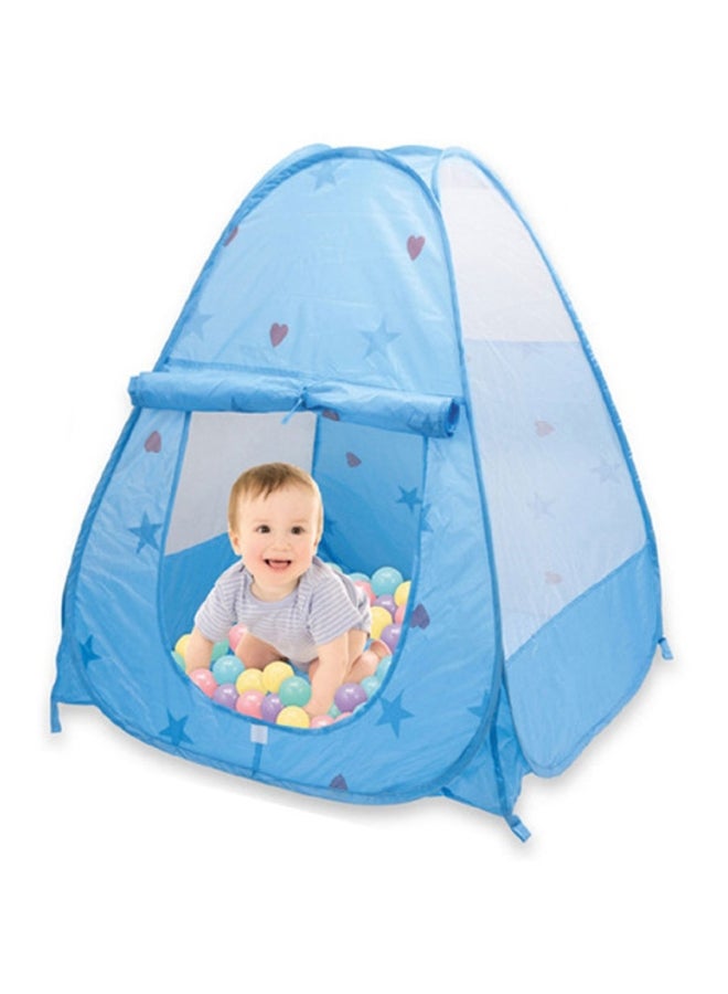 Blue Play Tent With 50 Ocean Balls 90x80x80cm