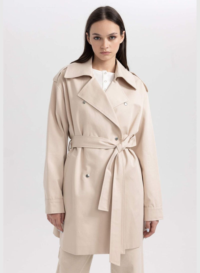 Woman Casual Trenchcoat