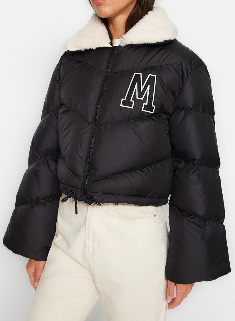 Fur Detail Puffer Jacket