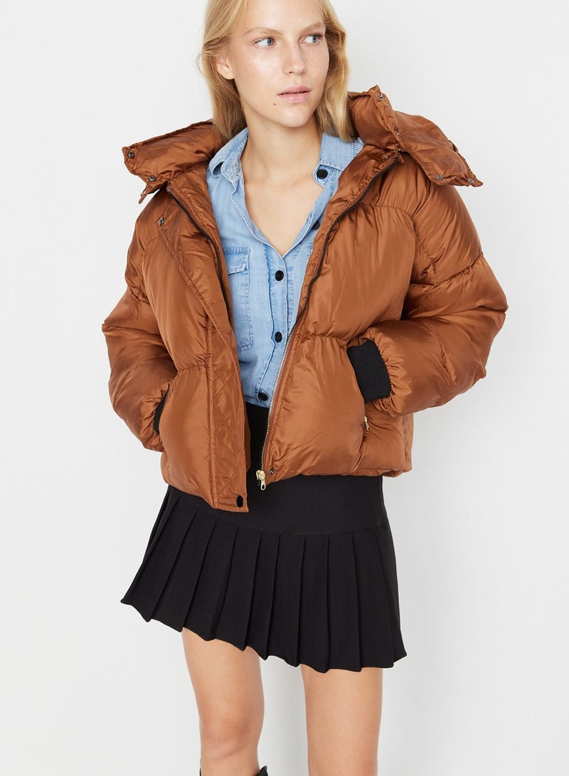 Zip Through Hooded Jacket