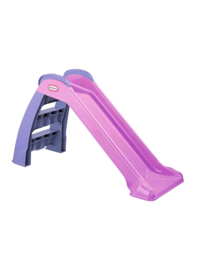 Foldable Slide With Sturdy Design And Durable Construction(Pink/Purple), For Kids 50.01x23.01x116.00cm