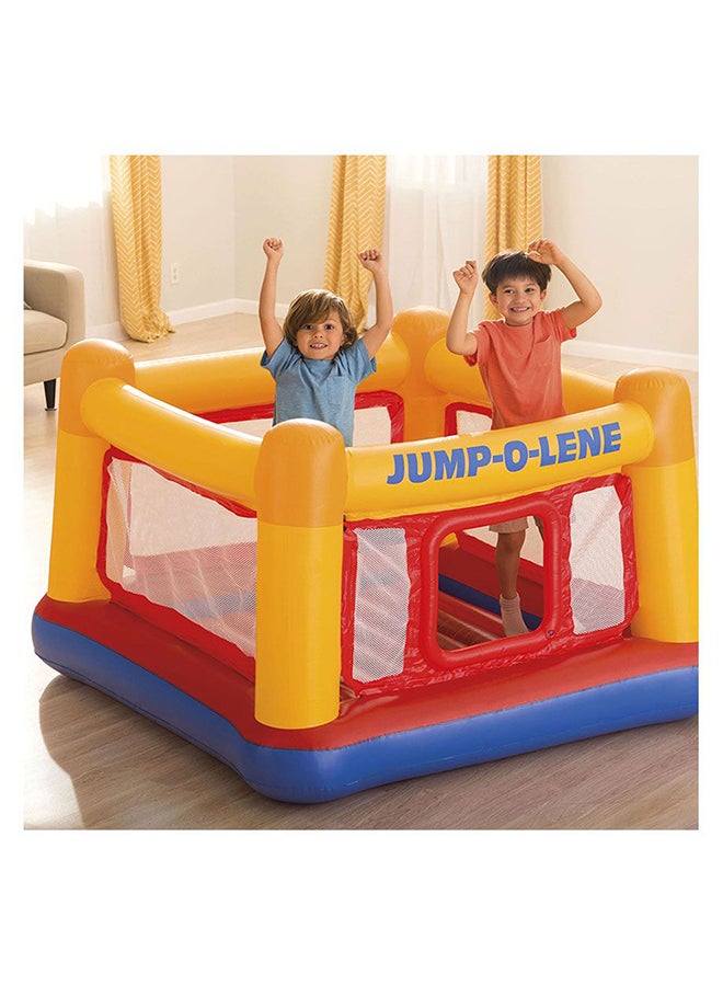 Jump-O-Lene Inflatable Bouncer Play House 174x174x112cm