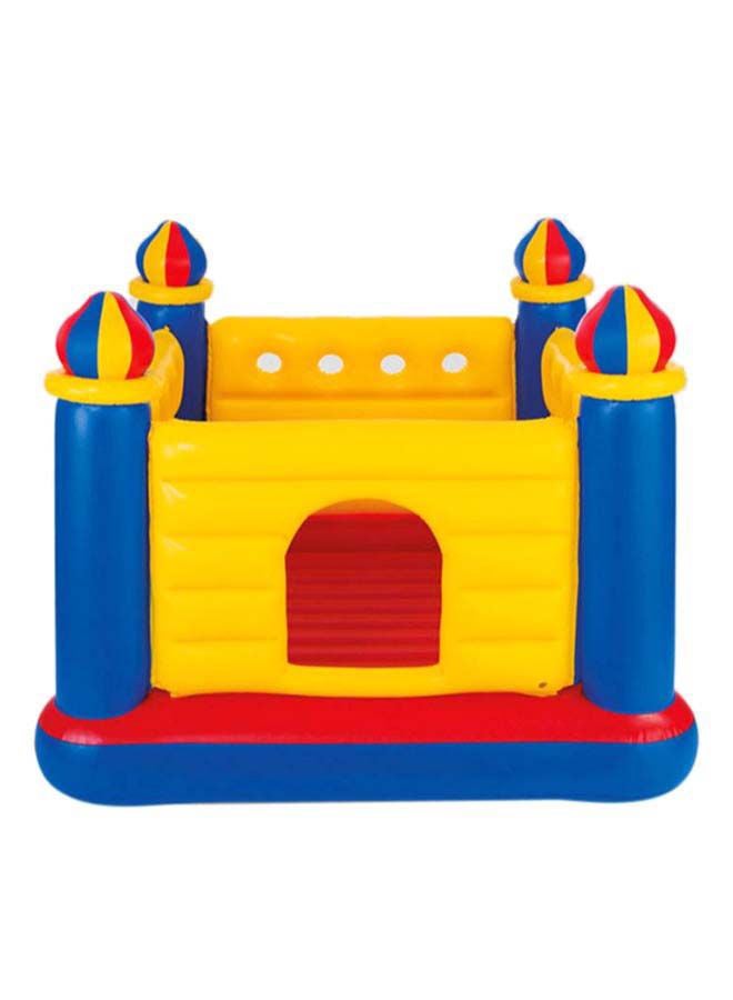 Jump-O-Lene Inflatable Bouncer Castle House 1.75m x 1.75m x 1.35m