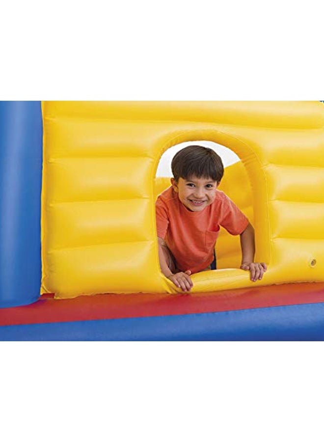 Jump-O-Lene Inflatable Bouncer Castle House 1.75m x 1.75m x 1.35m