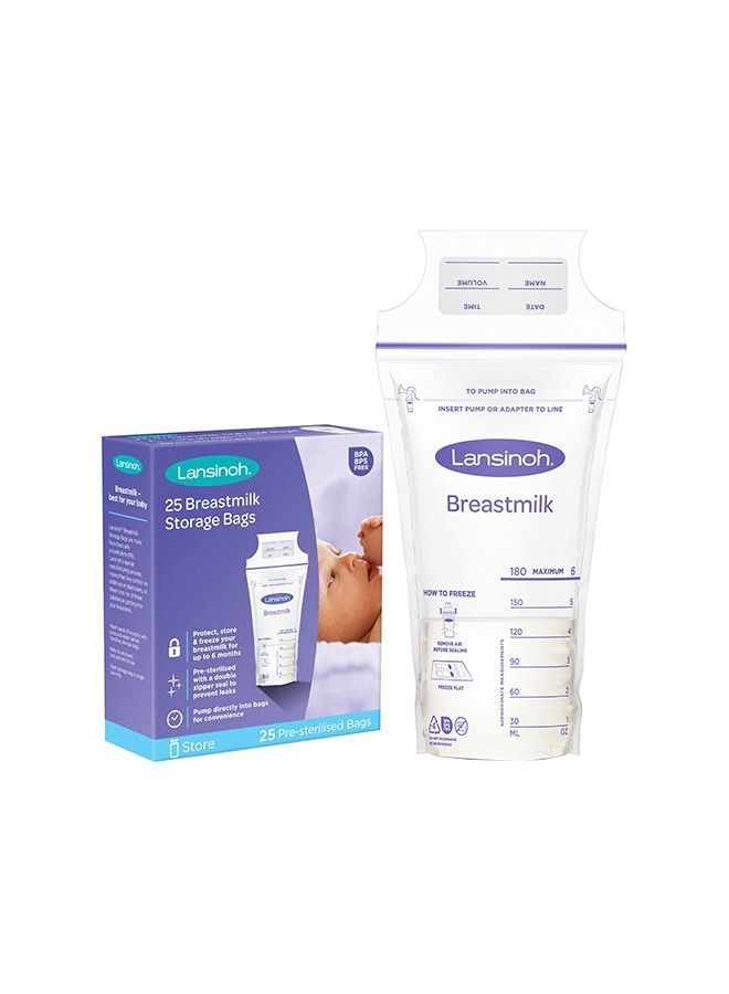 Breastmilk Storage Bags (Pack Of 25)
