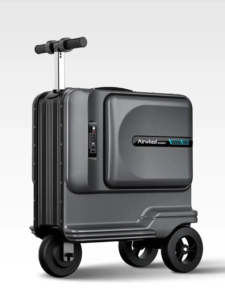 Airwheel SE3T - Electric Luggage Scooter - Black | Extra-Large Smart Riding Suitcase with Removable Battery, Airwheel Luggage | Official Dealer in UAE