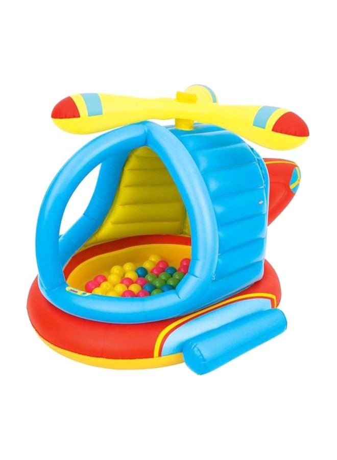 Inflatable Helicopter Ball Pit 140x127x89cm