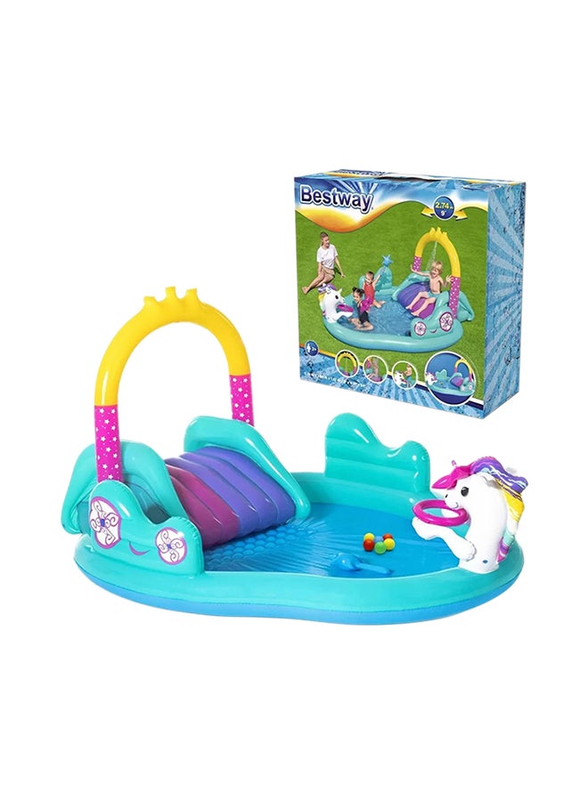 Magical Unicorn Carriage Play Center 2.74x1.98x1.37meter