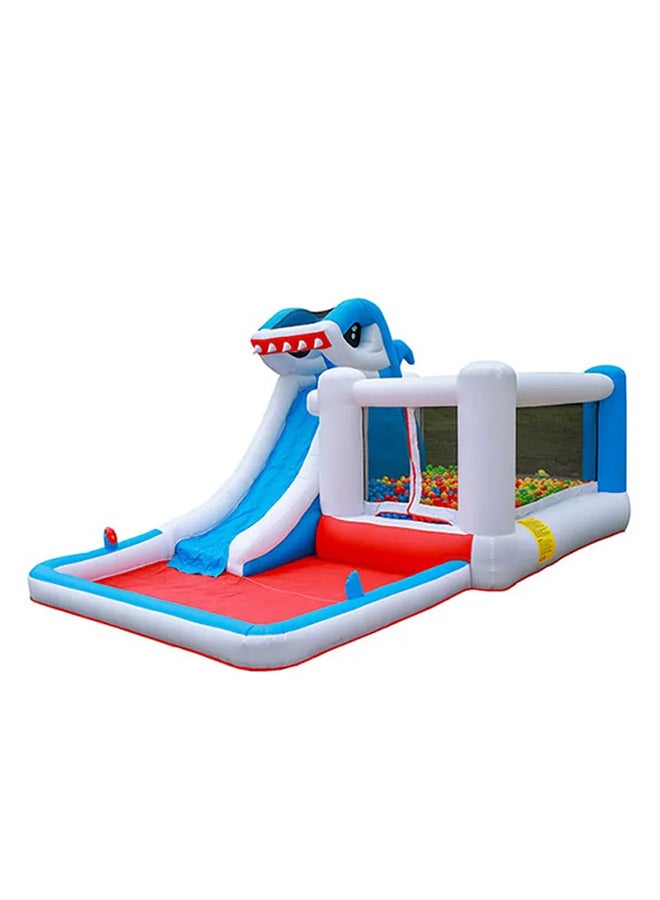 Shark Design Inflatable Water Slide 480x280x225cm