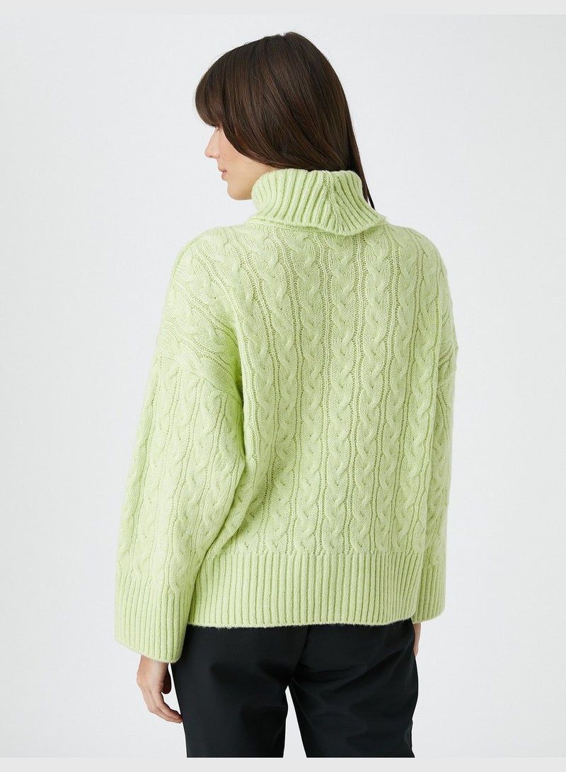 Turtleneck Knitted Sweater