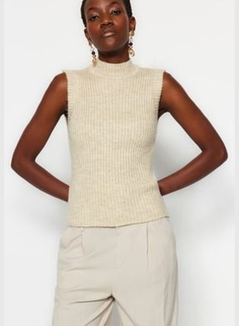 Stone Collar Knitwear Sweater TWOAW24SV00015