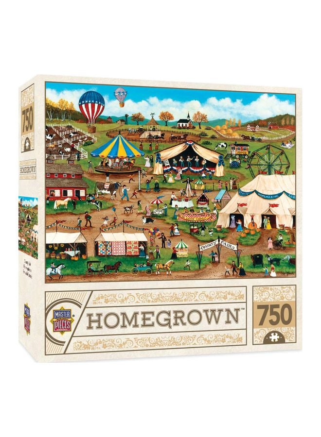 750-Piece Homegrown Country Fair Jigsaw Puzzle 31803