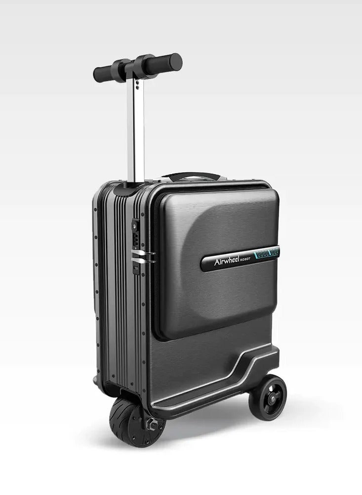 Airwheel SE3MiniT - Electric Luggage Scooter - Black | Potable Riding Suitcase with Removable Battery, Airwheel Luggage | Official Dealer in UAE